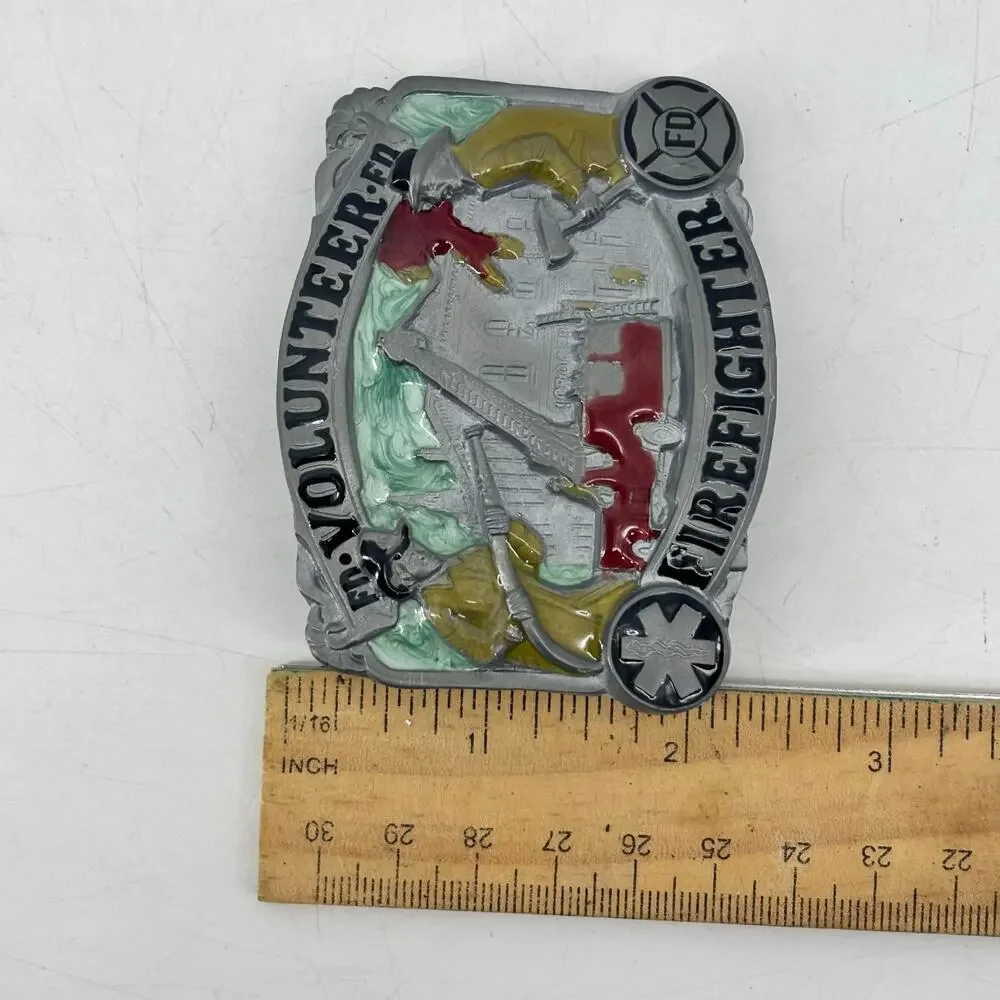 The Great American Buckle Co. volunteer firefighter